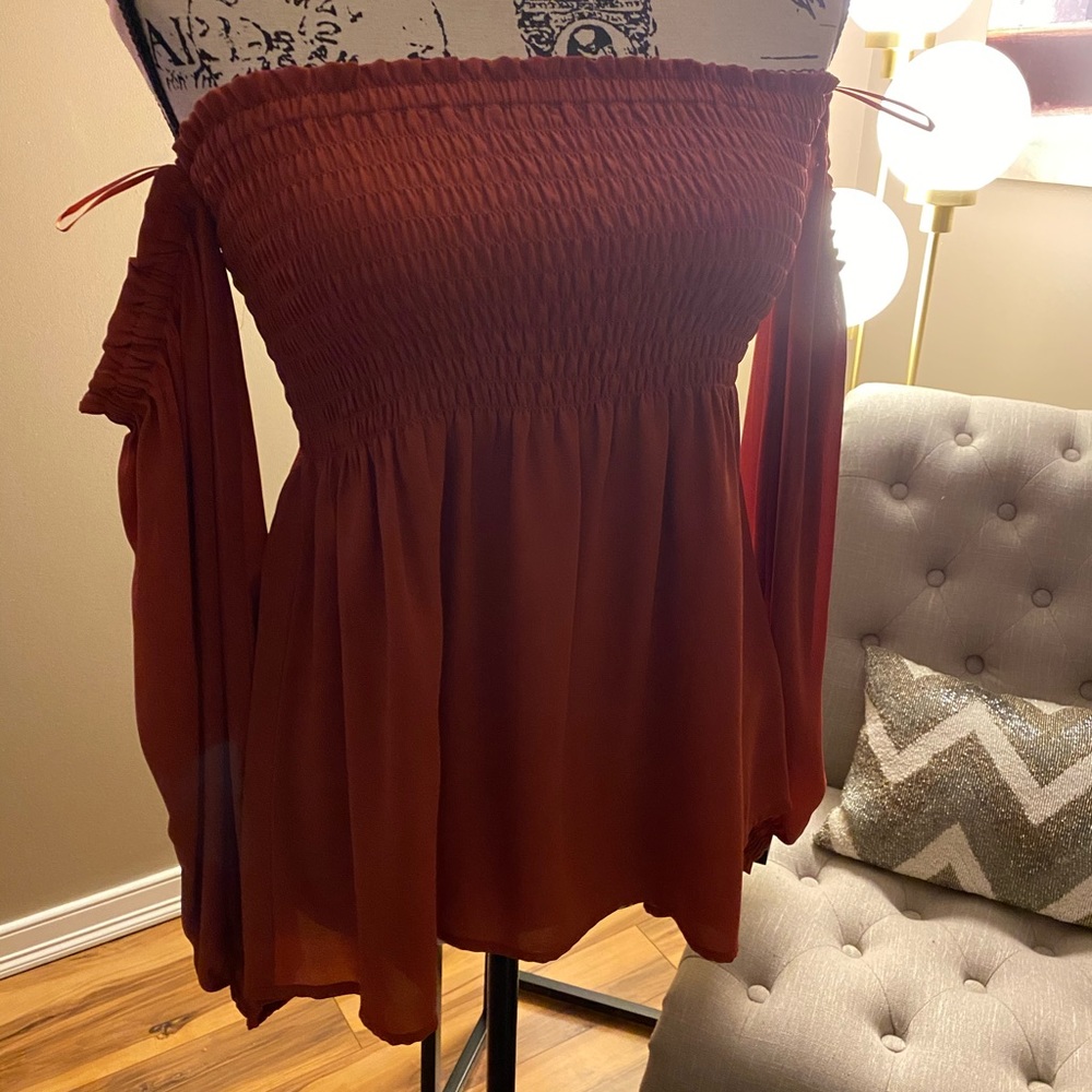 Express off the shoulder top